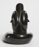 VINTAGE 7” Bear Head with Teeth by Nuveeya Aipellee RCA *Growler*