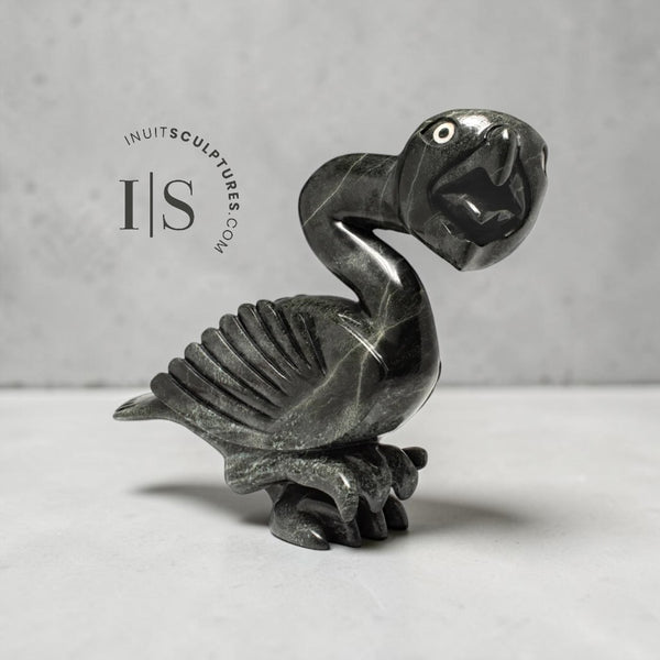 CURATOR'S CHOICE 25" SIGNATURE Dancing Bird by Toonoo Sharky *Lionheart*