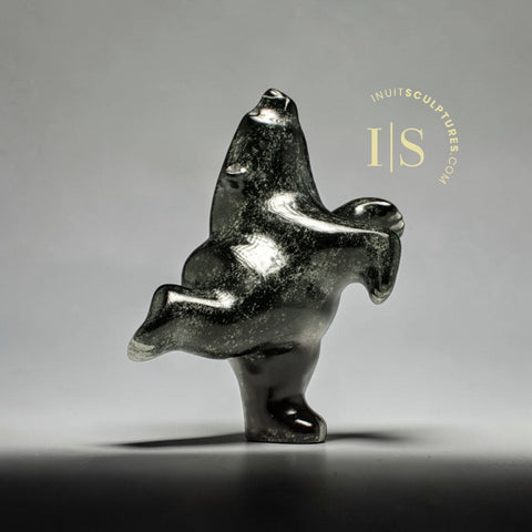 8" Dancing Bear by Johnny Manning *Rain Storm*