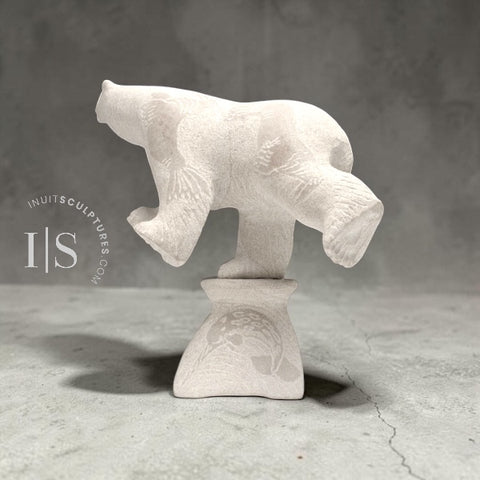 CURATOR'S CHOICE 10" 4 Way Diving Bear by Esau Kripanik *Under the Big Top*