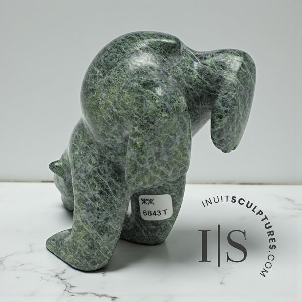 6" Dancing Bear by Markoosie Papigatok *Floor Exercises*