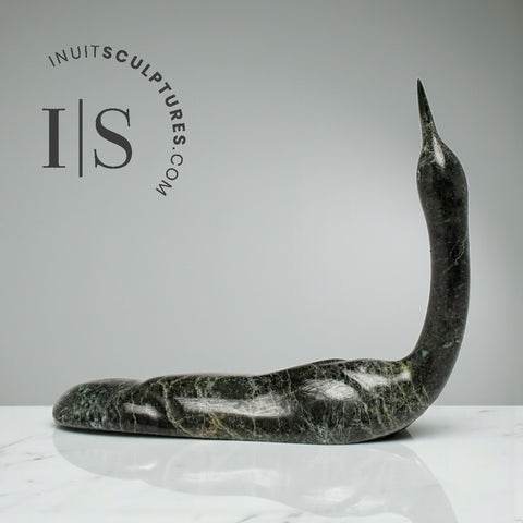 9" Loon by Ning Ashoona *Pearls and Lace*