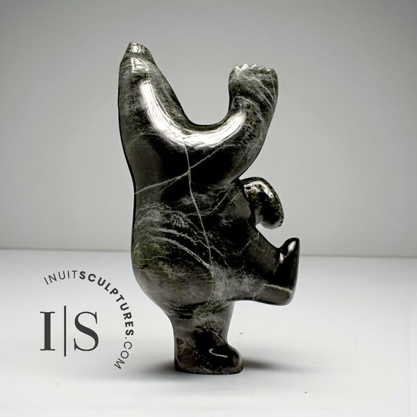 18" Dancing Bear by Etulu Adla *Deep Water*