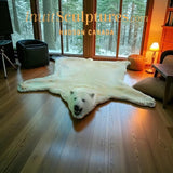 Original Polar Bear Skin Rug