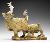 VINTAGE 9" SIGNATURE Caribou par Pavinak Petaulassie *Tundra Love* CHOIX DU CONSERVATEUR