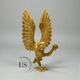 VINTAGE 22" Electric Dancing Owl by Shorty Killiktee *Ohm's Law Current”
