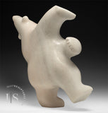 17" 3 Way Dancing Bear by Noah Parr *Creamsicle Dream*