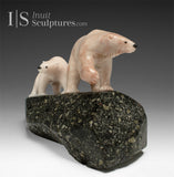 7" Walking Bears Mother and Cub by Derrald Taylor *On The Edge*