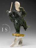 10” Drum Dancing Bear by Derrald Taylor *Leader of the Band*