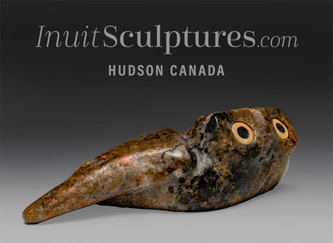 5" Owl by Joanasie Manning *Tortie*