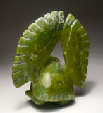 Apple Green Owl by Adamie Qaumagiaq