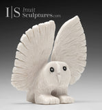 Hibou SIGNATURE 6" par Palaya Qiatsuq *Flocon de neige*
