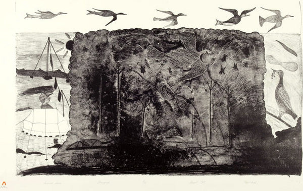 1983 SUMMER SCENE by Napachie Pootoogook