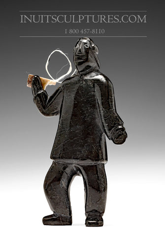 5" SIGNATURE Inuk with MP3 Player by Pitseolak Qimirpik