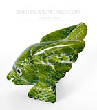 7" "Collection Covid" Esprit d'oiseau furtif vert pomme par Toonoo Sharky